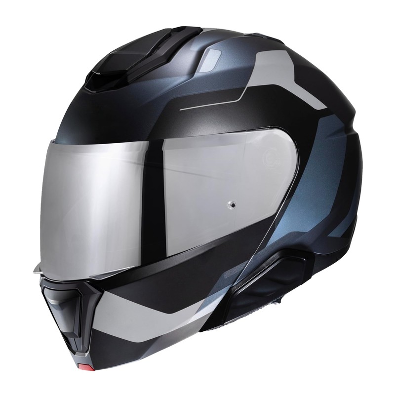 JQF Gear i90 Motorcycle Helmet Visor Compatible with HJ-33/ i90