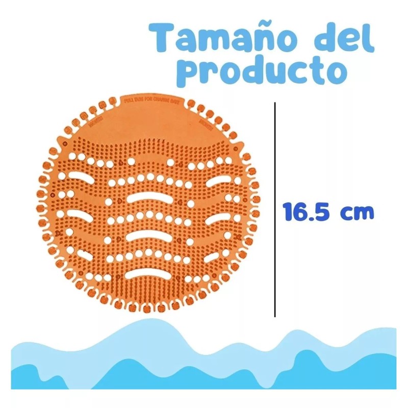 Universo en Linea Tapete Para Baño Mingitorio Anti-salpicaduras Con Aroma