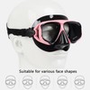 Dry Snorkel Set,Panoramic Wide View,Anti-Fog Scuba Diving Mask,Professional Snorkeling Gear