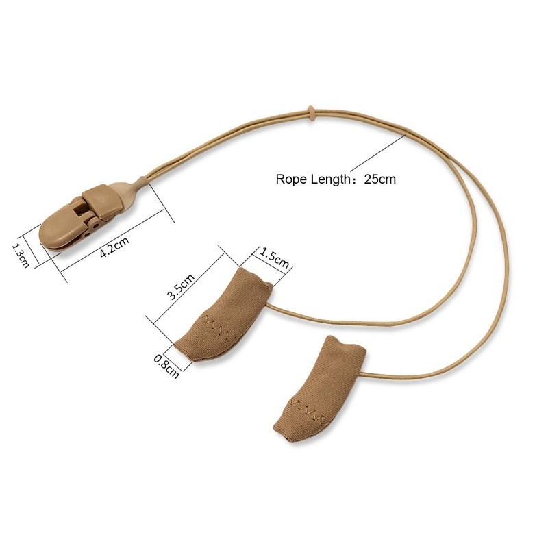 BTE Hearing Aids Clips Protector Cotton Covers Retaining Clips for