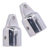 2pcs Bimini Top Cap External Eye End Accessories 316 Stainless