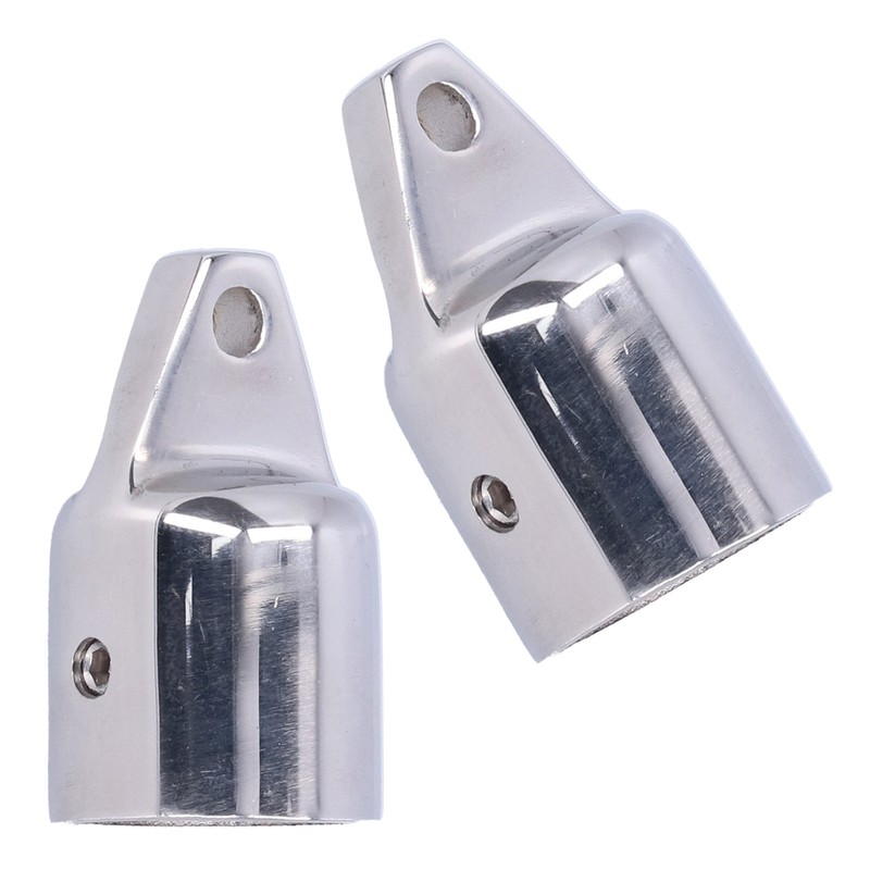 2pcs Bimini Top Cap External Eye End Accessories 316 Stainless