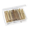 PENGLIN 300 Pcs Carbon Film Resistor Set Carbon Resistor 1/2W