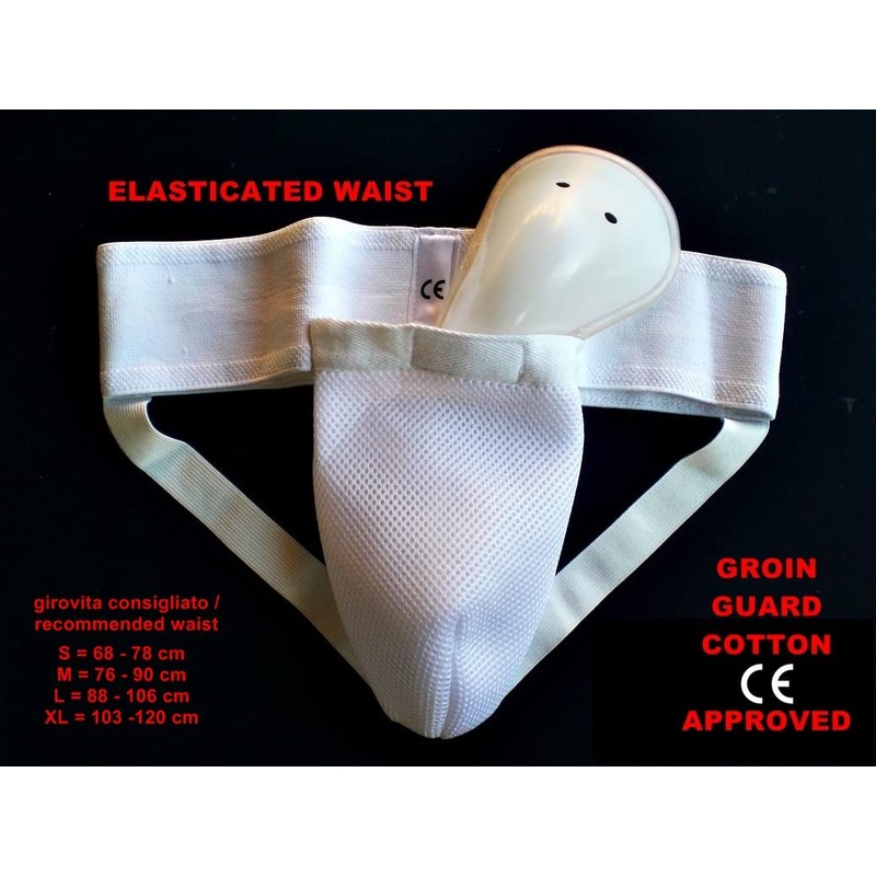 Groin Guard Removable Genital Men's In Cotton With Shell Shell