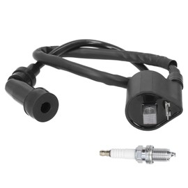 Ignition Coil and Spark Plug Set, KIMISS Ignition Coil and Spark Plug 3140135F10 Spark Plugs and Ignition Coil Replacement Suitable for Polaris Trail 325 330