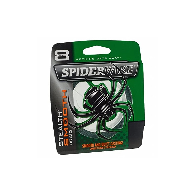 Spiderwire Filo da Pesca Stealth Smooth 8 Moss Green 0.3