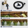 Outdoor Patio Misting System, 20–59 ft with 6–26 Brass Nozzles