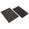 Keyboard Leather Case Set Portable Slim Wireless Keyboard Case with