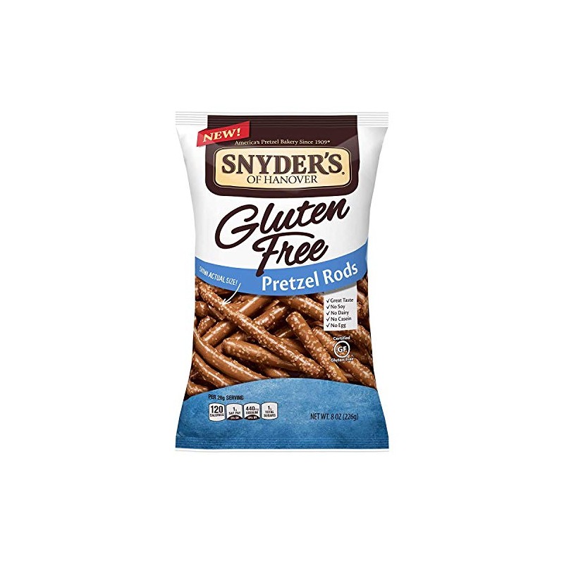 Snyder's Gluten Free Pretzel Rods 8oz