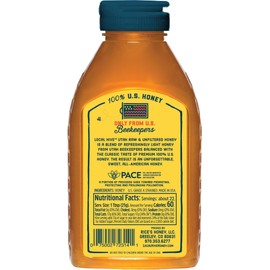 Local Hive Utah Raw & Unfiltered – 16 oz | 100% Pure U.S. Honey | Natural Sweetener Sourced from American Bees & Beekeepers | Light Floral Flavor | Ideal for Tea, Baking & Cooking