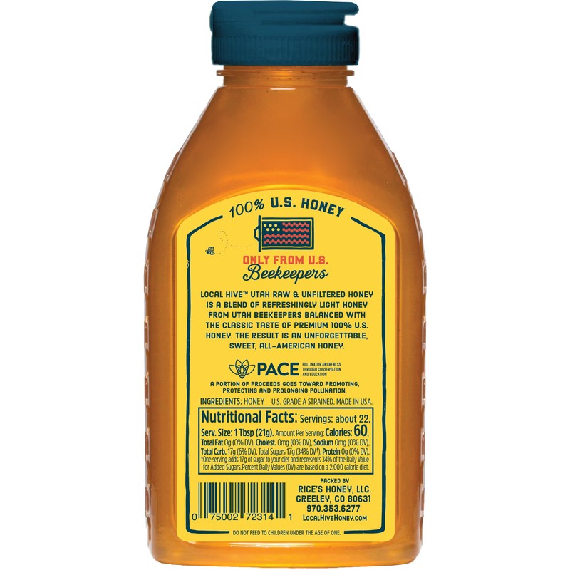 Local Hive Utah Raw & Unfiltered – 16 oz |