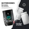 BCAAs con Glutamina en polvo con 60 Porciones. Leucina, Isoleucina,