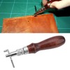 stitching groover leather stitch professional working tool adjustable over leatherworking