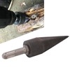 Wood Cone Punch Firewood Separation Detachable Round Shank Thread Drill