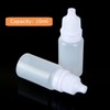 FWEEK 100PCS Plastic Dropper Bottles 15ml Small Empty Squeezable Dropper