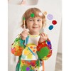 LXOrdora Kids Art Apron Waterproof Smock Long Sleeved Graffiti M