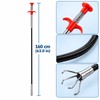 160cm or 63 in Flexible Drain Cleaning Claw for Clog