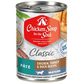 Chicken Soup for The Soul Pet Food - Classic Wet Dog FoodSoy Free, Corn Free, Wheat Free | Dry Dog Food Made with Real Ingredients No Artificial Flavors or Preservatives