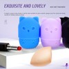 Toyvian Soportes de Silicona para Esponjas de Maquillaje 3piezas