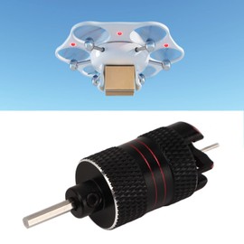 Asixxsix Drone Propeller Remove Wrench Tool, Portable Aluminum Alloy Drone Propeller Removal Tool with 2 Wrenches for Three Hole Mounting Propellers of Micro RC FPV Drones, Reduce Damage