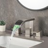 Bathroom Faucets Bathroom Faucet 3 Hole Waterfall Faucet Widespread Faucet