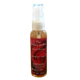 The Healing Garden Passion Rose Romantic Body Mist 2 Fl Oz Sensual Therapy RARE!