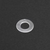 sourcing map Nylon Flat Washers M8 16mm OD 8mm ID