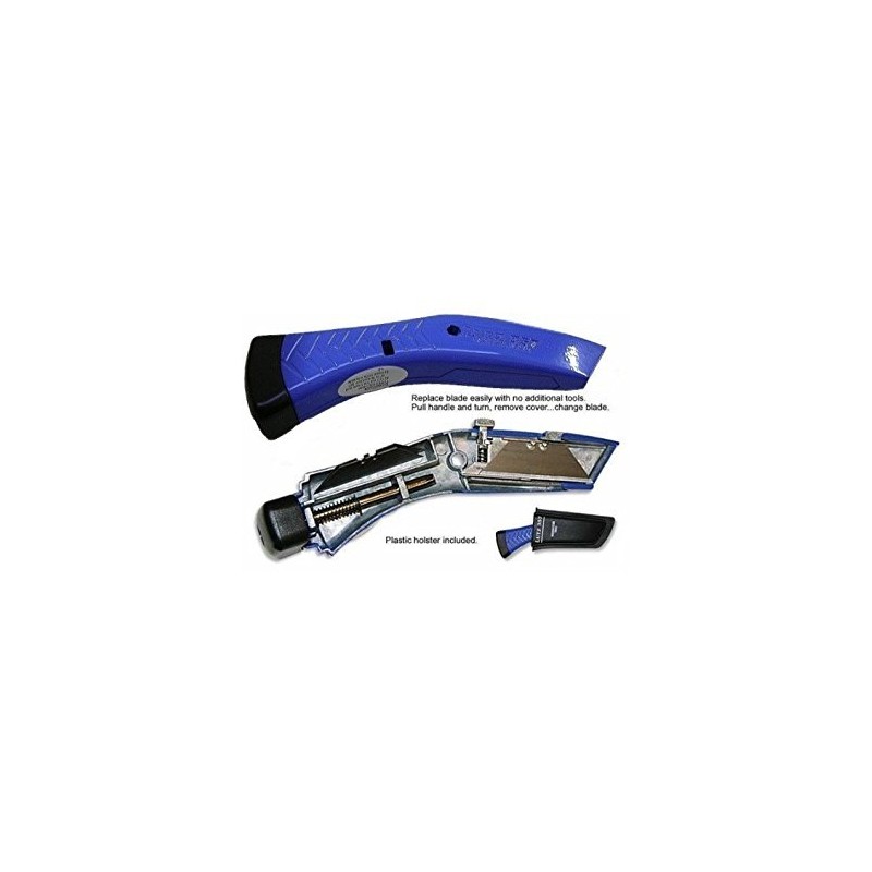 Lutz 35699#357 Blue Quick Change Heavy Duty Utility Knife and