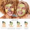 4 Pcs Clay Facial Mask Set - Turmeric, Vitamin C,
