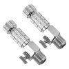 PATIKIL 1/8 Air Brush Connector Adapters, 2pcs Air Brush Quick