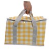 BUGUUYO Insulated Cooler Bag Picnic Basket Heavy Duty Reusable Insulated