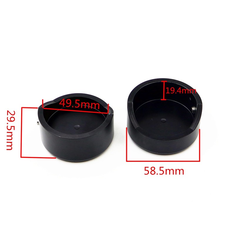 Aluminum Motorcycle Fork Cover Set Upper and Lower Fork Covers
