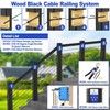 CKE 120 Pack Black T316 Stainless Steel Left&Right Handed Thread