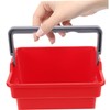 KOMBIUDA Portable Multifunctional Storage Bucket with Handle Large Capacity Household
