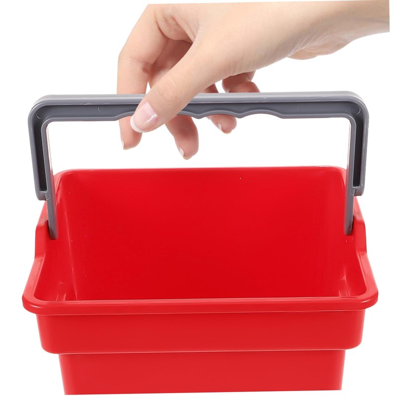 KOMBIUDA Portable Multifunctional Storage Bucket with Handle Large Capacity Household