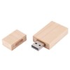 USB 2.0 Custom Primitive Simplicity Maple Wood USB Square Box