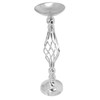 Table Candlestick Ornament Iron Twisted Curb Candle Holder Decorative Ornament