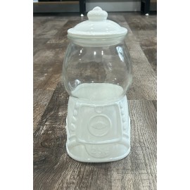 Target Bullseye Playground Gumball Machine Glass Canister