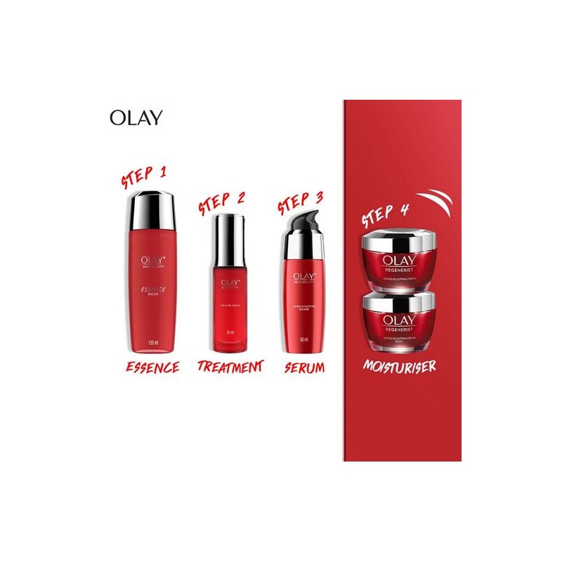 Olay Regenerist Micro-Sculpting Night Face Cream Moisturiser 50g