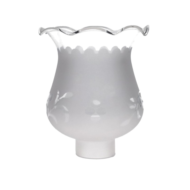 B&P Lamp 1 5/8 Inch Fitter Colonial Style Frosted and