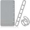 com-four® 20 x Plastic Guy Elements, Awning Ladder for Tensioning