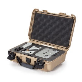 Nanuk 909 Waterproof Hard Case with Custom Insert for DJI Mini 3 and RC-N1 Remote - Tan (909S-080TN-0A0-C0598)