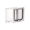 Flamingo Karlie Cat Door 4 Way, Wall, White