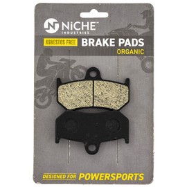 NICHE Brake Pad Set for Yamaha Apex LTX Attak Nytro RX1 RS Vector Rear (Organic) 8FU-W0046-01-00