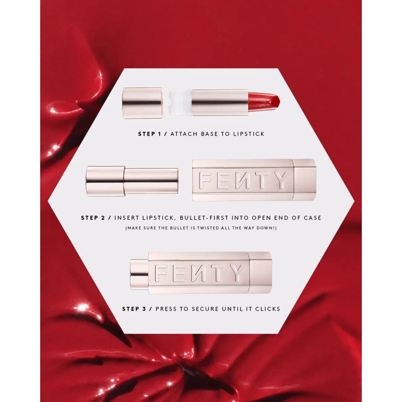 Fenty Beauty The Fill Semi-matte Lipstick Refil Repuesto Freak-went Flyr