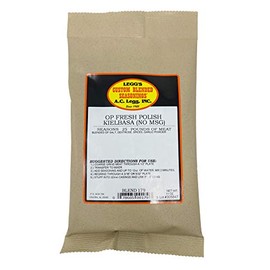 A.C. Legg - Fresh Polish Kielbasa Sausage Seasoning - MSG Free - 11 ounce for 25lbs of meat