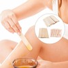 Spatel Wachs Epilation, Spatel aus Holz, Epilierstab, Wachsstab, Enthaarungsspatel, Holzspatel