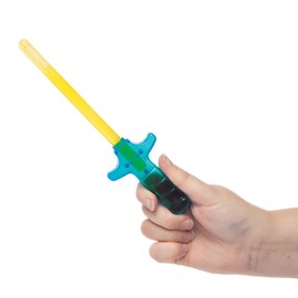 Baker Ross AT846 Glow Stick Swords, For Kids Party Bags and Small Toys for Children (Pack of 3), Assorted