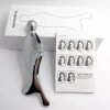 Dolphin 돌핀 페이스 롤러 얼굴 마사지기 괄사 1개 Dolphin Face Roller Massager Grater 1ea