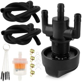 YOFMOO 3-Way Fuel Pump Shut Off Valve Petcock 7052154 Compatible with Polaris Magnum Scrambler Sport Trail Blazer Boss Xplorer Xpress 300 325 400 400L 500 1997 1998 1999 2000 2001 2002 2003